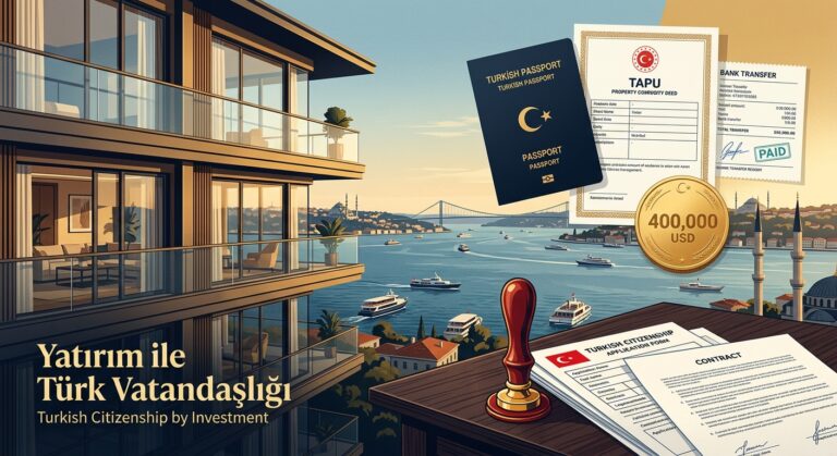 Vatandaşlığa uygun daire şartları ve 400 bin dolarlık taşınmaz yatırımı
