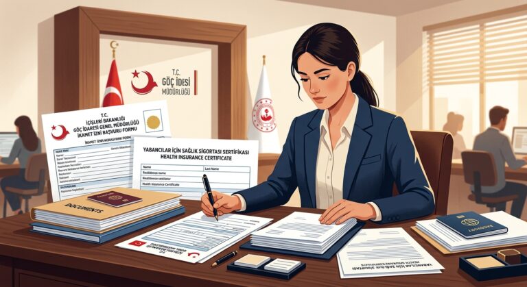 İkamet ve oturma izni başvurularında kullanılan yabancı sağlık sigortası