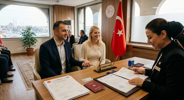 Türk vatandaşı ile evlenecek yabancılar için gerekli belgeler ve evlilik başvurusu